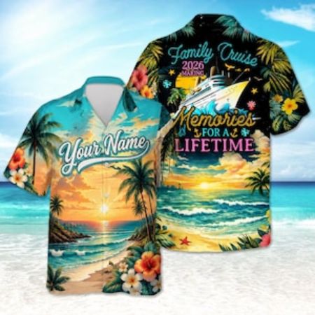 Picture for category All-over Print Regular Fit Hawaiian Shirt