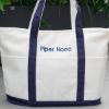 Embroidered Piper No The Lotus Canvas Tote Bag, Joke Humor The Lotus Bag, Trending Viral Funny Bag, Funny Internet Meme Bag