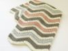 Picture of Blanket CROCHET PATTERN - Chevron Baby Blanket - newborn baby Afghan baby shower gift baby crochet pattern