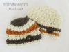 Picture of Crochet Hat PATTERN - The Carter Beanie - baby photo prop accessories crochet beanie instant download PDF photography prop