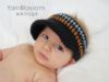 Picture of CROCHET PATTERN - Golf Visor - PDF digital pattern crochet visor hat pattern baby brim hat