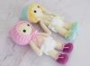 Picture of Amigurumi CROCHET PATTERN - Benjy and Bridget Dolls - PDF toy amigurumi crochet doll crochet amigurumi softie baby doll twin baby dolls kids