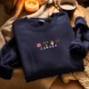 Picture of Embroidered Canada Sweatshirt, Canada Day Crewneck, Canadian Pride Canada Flag Shirt, Hockey Canada Hoodie, Holiday Gift, Gift For Canadians