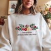Picture of Embroidered Protect Public Education Sweatshirt, Floral Public Education Teacher Shirt, Protest Sweatshirt, Fund Public Education Hoodie