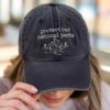 Picture of Embroidered Protect Our National Parks Hat, Pigment Dyed Park Lover Hat, Nature Lover Gift, Conservation Gift, Nature Lover Gift