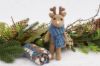 Picture of CROCHET PATTERN - Chestnut the Deer - amigurumi toy crochet doll reindeer granny square blanket deer stuffed animal pdf digital pattern