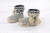 Picture of PDF PATTERN - Nordic Baby Boots - baby shoes crochet booties pattern Nordic boots instant download