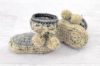 Picture of PDF PATTERN - Nordic Baby Boots - baby shoes crochet booties pattern Nordic boots instant download