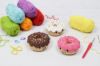 Picture of Amigurumi Crochet PATTERN - Donut With Sprinkles - PDF digital pattern of kawaii donuts for pretend play or cute decor