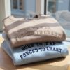 Picture of Embroidered Born to Yap Forced to Chart Sweatshirt, Funny Nurse Shirt, Nurse Department, Graduation Gift for Nurse, Nurse, yapper shirt