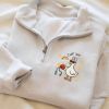Picture of Embroidered Quarter zip Funny Goose Nurse Shirt, cuff em Nurse Shirt, ER Nurse, RN Nurse Cuff Em Nurse Practitioner Tee Nurse gift