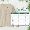 Picture of Embroidered Make Heaven Crowded Sweatshirt, Christian Faith Crewneck, Bible Verse Outfit, Religious Gift, Worship Crewneck