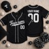 Picture of Personalized Team Name And Number Baseball Jersey, Custom Baseball Jersey Shirt, Family Baseball Jersey Uniform For Baseball Fans Lovers