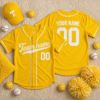 Picture of Personalized Team Name And Number Baseball Jersey, Custom Baseball Jersey Shirt, Family Baseball Jersey Uniform For Baseball Fans Lovers