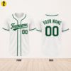 Picture of Custom Green Baseball Jersey, Personalized Name Number Shirt, Team Uniform, Baseball Style  Shirt Gift, Team Baseball Matching Green Shirt