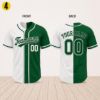 Picture of Custom Green Baseball Jersey, Personalized Name Number Shirt, Team Uniform, Baseball Style  Shirt Gift, Team Baseball Matching Green Shirt