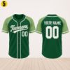 Picture of Custom Green Baseball Jersey, Personalized Name Number Shirt, Team Uniform, Baseball Style  Shirt Gift, Team Baseball Matching Green Shirt