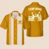 Picture of Custom Name Bowling Shirt Retro Hawaiian Style, Personalized Team Bowling Jersey, Matching Family Bowler Outfit Gift for Bowlers