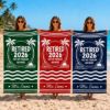 Picture of Personalized Retired 2026 Beach Towel, Personalized Retirement Beach Towel, Custom Retirement Gift, Not My Problem Anymore, Beach Sea Towel