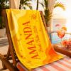 Picture of Personalized Bride Tribe Beach Towel 2026, Custom Bachelorette Party Pool Towel, Girls Trip Beach Gift, Bridesmaid Vacation Beach Towel