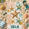 Picture of Custom Coastal Beach Towel for Kids & Adults, Personalized Ocean Towel, Nautical Pool Towel, Summer Vacation Gift, Beach Towel Sea Animals