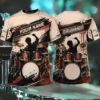 Picture of Custom Drummer All Over Print Shirt, Personalized Drum Player T Shirt, Custom Name Music Band Tee, Drummer Gift for Men Women, Drum Player