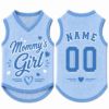 Picture of Custom Mommy’s Girl Dog Jersey, Personalized Pink Pet Shirt, Dog Mom Gift, Name Number Dog Outfit, Cute Pet Clothing, Pet Girl Clothing