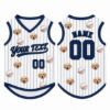 Picture of Custom Pet Face Dog Baseball Shirt, Personalized Dog Jersey Pet Photo, Custom Name Number Pet Clothing, Funny Face Baseball Cat Dog Shirt