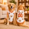 Picture of Custom Funny Pet Face Dog Shirt, Personalized Pet Jersey With Photo, Name Number Dog Cat Clothes, Personalized Funny Outfit For Cat Dog
