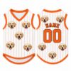 Picture of Custom Funny Pet Face Dog Shirt, Personalized Pet Jersey With Photo, Name Number Dog Cat Clothes, Personalized Funny Outfit For Cat Dog