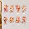 Picture of Personalized Pregnancy Fridge Magnet, Custom Pregnant Mom Photo Magnet, Funny Baby Bump Acrylic Magnet, Pregnancy Announcement Mom-to-Be