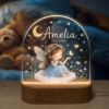 Picture of Personalized Fairy Night Light, Custom Baby Name LED Lamp, Fairy Girl Acrylic Lamp, Nursery Decor, Birthday Gift for Daughter, Birthday Gift