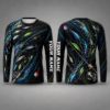Picture of Custom Fishing Shirt, Personalized Angler T-Shirt, Fishing Lure Graphic Tee, Fisherman Gift, Custom Name Fishing Apparel, Fishing Man Dad