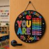Picture of Personalized Teacher Classroom Door Sign, In This Classroom You Are Loved Sign, Custom Teacher Name Sign, Classroom Decor, Back To School