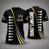 Picture of Custom Bowling Jersey, Personalized Bowling Shirt, Bowling Team Uniform, Custom Name Bowling League Shirt, Bowling Gift for Bowlers