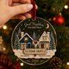 Picture of Personalized Neighbor Christmas Wood Acrylic Ornament, Good Neighbors Are Like Stars, Custom Family Names and Street,Gift 2026 Christmas