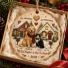 Picture of Personalized Pet Neighbor Christmas Ornament, Custom Dog Cat Names, Best Neighbors and Fur Friends, Family Holiday Keepsake 2026