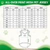 Picture of Personalized Cowboy Dog Jersey, Custom Western Pet Jersey, Custom Name & Number Dog Shirt, Cowboy Pup Pet Jersey, Country Dog Gift