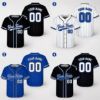 Picture of Personalized Blue Baseball Jersey, Custom Team Jersey, Custom Name Number Baseball Shirt, Softball Uniform, Men's Women's Gift
