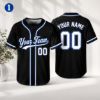 Picture of Personalized Blue Baseball Jersey, Custom Team Jersey, Custom Name Number Baseball Shirt, Softball Uniform, Men's Women's Gift