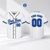 Picture of Personalized Blue Baseball Jersey, Custom Team Jersey, Custom Name Number Baseball Shirt, Softball Uniform, Men's Women's Gift