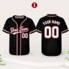 Picture of Personalized Red Baseball Jersey, Custom Team Jersey, Custom Name Number Baseball Shirt, Softball Uniform, Men's Women's Gift Red Team