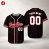 Picture of Personalized Red Baseball Jersey, Custom Team Jersey, Custom Name Number Baseball Shirt, Softball Uniform, Men's Women's Gift Red Team