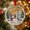 Picture of Personalized Family Christmas Ornament, Custom Family Name Glass Ornament, Holiday Keepsake Family Holiday Gift, Christmas Tree Decor 2026