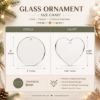 Picture of Personalized Family Christmas Ornament, Custom Name Snowman Glass Ornament, Family Tree Gift, Holiday Keepsake, Christmas Tree Decor 2026