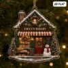 Picture of Personalized Bakery Christmas Ornament, Custom Christmas Bakery Ornament, Baker Gift, Holiday Shop Ornament, Family Baking Lover Keepsake