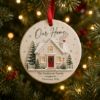 Picture of Personalized Our Home Christmas Ornament, Custom Family House Ornament, New Home Christmas Keepsake, First Christmas Home Gift Decor 2026