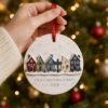 Picture of Personalized Christmas Street Ornament, Custom Neighborhood Christmas Ornament, Our Christmas Street Keepsake, New Home Holiday Decor