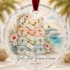 Picture of Personalized Girls Cruise Ornament, Custom Best Friends Cruise Gift, Girls Trip Christmas Ornament, Tropical Vacation Keepsake, Cruise Decor
