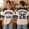 Picture of Custom Pottery Club Jersey Shirt, Personalized Pottery Jersey, Custom Name Number Ceramic Artist Shirt, Clay Studio Oversized Jersey Tee